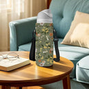 Neoprene Water Bottle Carrier Bag with Adjustable Shoulder Strap for Men Women Walking Hiking,Portable Insulated Holder Case for Stainless Steel/Glass/Plastic Bottles by TinyTreasures Baby Boutique
