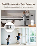 ARENTI WiFi Baby Monitor, 5-inch Wireless Display, 1080p PTZ Camera, Free Smartphone App, Encrypted Connection, Lullaby, Super Night Vision, Auto Tracking, Temp Sensor, Support Local Storage(B2 Kit) by TinyTreasures Baby Boutique
