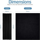 SUN AWAY Portable Blackout Curtain with Suction Cups - Premium Easy Install Shade No Tools Required - Temporary Blinds, Perfect for Baby Nursery or Dorm Room - with Travel Bag (66” Long x 51” Wide) by TinyTreasures Baby Boutique
