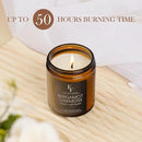 Scented Candles Set, Soy Wax Candles 8 Pack 56 Oz Aromatherapy Candles Gift Set for Women Men （Vanilla/Sandalwood/Amber/Mahogany/Vetiver/Bergamot/Caramel/Whiskey） by CozyNest Decor