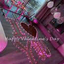 Solar String Lights Outdoor, 2-Pack Total 80FT 200 LED Solar Christmas Twinkle Lights Outside Waterproof Copper Wire 8 Modes Solar Fairy Lights for Garden Tree Party Birthday Christmas Decor (Pink) by GreenHaven Gardens