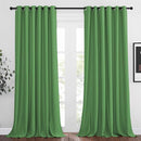 NICETOWN Room Darkening Grommet Curtain Panels - Living Room Curtains Thermal Insulated Window Treatments Privacy Draperies for Patio (W80 x L108, Forest Green, 1 Pair) by TinyTreasures Baby Boutique