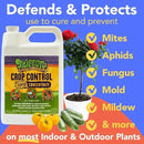 Trifecta Crop Control Super Concentrate All-in-One Natural Pesticide, Fungicide, Miticide, Insecticide, Help Defeat Spider Mites, Powdery Mildew, Botrytis, Mold, and More on Plants - Gallon by GreenHaven Gardens