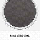 Copco Basics Non-Skid Pantry Cabinet Lazy Susan Turntable, 12-Inch, White/Gray (Pack of 2) by CozyNest Decor