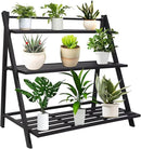 Aluminum Plants Shelf Outdoor, Multiple Flower Holder Rack, Metal Plant Stands Home Decor for Balcony Living Room Patio Garden (3-Tier) by GreenHaven Gardens