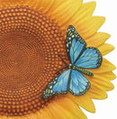 Spoontiques - Garden Décor - Sunflower Stepping Stone - Decorative Stone for Garden by CozyNest Decor