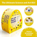 STEM Toys by Griddly Games - Art & Science Kits for Kids Age 8-12 Fun & Educational Science Toys, Engaging Kids Activity Kit, Perfect Science Kit for Hands-on Learning (Just Add Fruits & Veggies) by TinyTreasures Baby Boutique