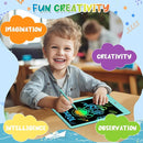 10 Inch LCD Writing Tablet for Kids 4 Pack Reusable Drawing Pad Colorful Toddler Writing Board Electronic Drawing Tablet Educational and Learning Toys for 3-8 Years Old Boys Girls by TinyTreasures Baby Boutique
