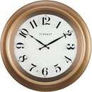 CLXEAST 18 Inch Glow in The Dark Wall Clocks for Living Room Decor, Large Illuminated Gold Wall Clock,Antique Brushed Gold,House Warming Gifts New Home by CozyNest Decor