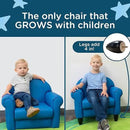 Children's Factory As We Grow Toddler Chair, Deep Water, CF805-195, Flexible Seating for Daycare or Preschool, Kids Reading Chair, Playroom Furniture