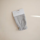 mushie Baby Bath Mitt | Organic Cotton | Pack of 2 (Gray) by TinyTreasures Baby Boutique