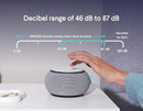 SNOOZ Smart White Noise Sound Machine - Real Fan Inside for Non-Looping White Noise, Sleep Aid for Adults, Travel, Sleeping, Bedroom, Portable, Baby Registry Essential - Cloud by TinyTreasures Baby Boutique