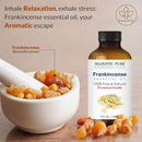 Majestic Pure Frankincense Essential Oil with Glass Dropper - Huge 4 Fl Oz - 100% Pure and Natural Frankincense Oil - Premium Grade Essential Oils for Diffuser, Aromatherapy, Soap and Candle Making by CozyNest Decor