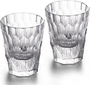 KAMMAK Crystal Whiskey Glasses Set of 2, Handcrafted 6.09oz Old Fashioned Glasses Stemless, Luxury Cocktail Glasses, Hand Blown Scotch Cup for Women, Men Gift for Rocks, Bourbon, Bar Barware by CozyNest Decor