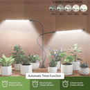 [2024 Newest] Grow Light, 6500K Full Spectrum White Red Blue 84 LED Plant Lamp Clip-on Desk for Indoor Plants Growing, 5 Dimmable Levels & Timer Setting 4/8/12H by GreenHaven Gardens