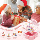 Kids Camera, Toys for Toddlers Age 3-8 Year Old Girl Christmas Birthday Gifts, Children Digital Camera with Cartoon Soft Silicone Cover and 32GB Card (Sakura Pink) by TinyTreasures Baby Boutique