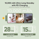 bonoch MegaView Baby Monitor No WiFi, 10" 720p Video Baby Montior with Camera and Audio, Up to Quad Split Screen, 10000mAh Battery, VOX Mode, Remote PTZ, Night Vision, for Multi-Child, Pets, Elderly by TinyTreasures Baby Boutique