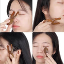 Natural Wooden Nose Guasha Massage Tools Anti-Static, Eyes Facial Wood Gua Sha Tool,face Manual Massager Tool, Multifunctional Handheld Meridians Acupoint Massage Tool,1 Pieces. by CozyNest Decor