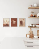 HAUS AND HUES Set of 3 9x12 Picture Frame - 9x12 Frame Wooden Picture Frames, 9 X 12 Frame Natural Wood Picture Frames, 12x9 Picture Frame Set Wooden Frames, 9 X 12 Picture Frame (White Oak Frame) by CozyNest Decor
