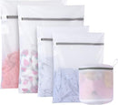 GOGOODA Laundry Mesh Wash Bags for Delicates (5 Set-2L, 2M, 1 Cylinder) by TinyTreasures Baby Boutique