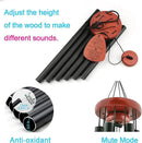 Memgift Memorial Wind Chimes for Outside – Sympathy Gift for Loss of Loved One, Outdoor Keepsake in Memory of Dad or Mom by CozyNest Decor