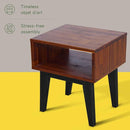 Serena Solid Wood Nightstand by Megsu