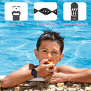 R-fun Waterproof for Air Tag Bracelets [2 Pack] Compatible with Apple Air Tag Finders with Soft Silicone,Anti Lost GPS Item Finders Case Cover,Black/White by TinyTreasures Baby Boutique