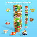 GobiDex 100PCS Magnetic Blocks Kids Building Toys for Boys Girls 3+, Game-Based Build MagWonder with Magnet Construction Toys, STEM Sensory Gift for Birthday (1 inch) by TinyTreasures Baby Boutique