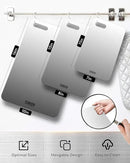 Titanium Cutting Board, 100% Pure Titanium Cutting Boards For Kitchen, Best Non Toxic titanium chopping board, Dishwasher safe, Hygiene and Durability for Meat, Fruit, and Vegetables (12.6L*8W) by CozyNest Decor