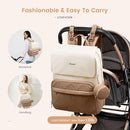 LOVEVOOK Diaper Bag Backpack, Baby Travel Bags for Boys & Girl, Toddler Waterproof Diaper Bag w/Changing Pad, Stroller Straps, Pacifier Case, Newborn Essentials Must Haves Mom by TinyTreasures Baby Boutique