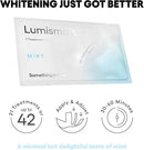 Something Nice Lumismart Whitening Strips - Dentist-Designed, Enamel Safe, up to 42 Treatments with Smart Adjust - Teeth Whitening Strips in Mint for Sensitive Teeth by CozyNest Decor