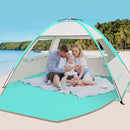 Venustas Beach Tent Sun Shelter for 3/4-5/6-7/8-10 Person, UPF 50+ UV Protection Beach Canopy, Lightweight and Easy Setup Cabana, Portable Shade Tent by TinyTreasures Baby Boutique
