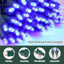 60 Count Blue - String Lights - LED Christmas Lights, Mini led Lights for Indoor Outdoor Home Holiday Party Wedding Independence Day Decoration by CozyNest Decor