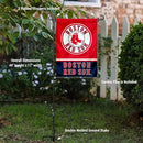 WinCraft Boston Red Sox Garden Flag with Stand Holder by GreenHaven Gardens
