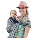 Hip Baby Wrap Ring Sling Baby Carrier for Infants and Toddlers (Rocky Mountain) by TinyTreasures Baby Boutique