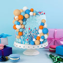 75 Pieces Cake Balls Topper Decorations Foam Cupcake Topper Mini Balloon Cake Topper Balls Cake Picks for Cake Deco Birthday Party Wedding（Orange,Yellow,Blue,White） by TinyTreasures Baby Boutique