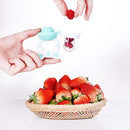 Baby Fruit Food Feeder Pacifier - Fresh Food Feeder, Infant Fruit Teething Teether Toy for 3-24 Months, 6 Pcs Silicone Pouches for Toddlers & Kids & Babies, 2-Pack (Cyan) by TinyTreasures Baby Boutique