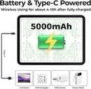 Zocelight Rechargeable A3 Light Board with Built-in Stand,Super Bright Magnetic Light Box for Tracing,Wireless Light Pad for Diamond Painting,Side Buttons,5000mAH Battery,LED Light Table for Drawing by TinyTreasures Baby Boutique