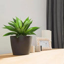 Artificial Agave Plants,Large UV Resistant Fake Agave Planters for Indoor and Outdoor Decorating Artificial Plants for Outdoors Fake Plants (2Pack, 18" by CozyNest Decor