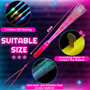 Skylety 36 Pcs Fiber Optic Wand, LED Fiber Optic Wand with 3 Light Modes, Glow Fibers Optics Sticks for Wedding Neon Party, New Year Party Favors, Bar Dj, Halloween, Christmas(Mixed Color) by TinyTreasures Baby Boutique