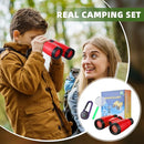 Wettarn 24 Pack Kid Mini Compact Binocular Compass Magnifying Glass Set for 3-12 Years Boy Girl Toddler Small Telescope Binocular for Kid Bird Watching Camping Hiking Exploring Outdoor Play by TinyTreasures Baby Boutique