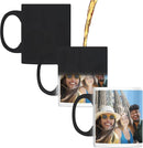 Personalized Coffee Mug – Custom Photo, Text, or Logo Ceramic Magic Mug Tea | Taza Personalizada with Heat Sensitive Color Changing Cup | Customized Gift Idea for Men & Women - Black | 11oz by TinyTreasures Baby Boutique
