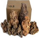 Dragon Rocks Aquariums Stones Natural Rocks for Aquascaping, Aquariums, Terrariums, Vivariums Decorative Stone,Reptile Enclosures,Paludariums,and Gardens-10LB（2 to 7 inch） by CozyNest Decor