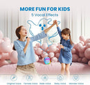 IROO Mini Karaoke Machine for Kids, 2025 TOP Toys Birthday Gifts Ideas for Girls Ages 4, 5, 6, 7, 8, 9, 10, 12+ Years Old, Portable MP3 Player with 2 Wireless Mics for Party by TinyTreasures Baby Boutique