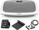 MERACH Vibration Plate Exercise Machine, 3D & 4D Vibration Plate with 2 Tension Ropes LED Display, Whole Body Vibration Platform for Women Men, Exercise Equipment for Home by CozyNest Decor