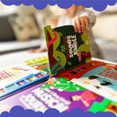 What A Noisy World - Sounds of Jungle - Auditory Interactive Books - Musical Toys for Toddlers 3-5 - Musical Book for Toddlers with 6 Different Sounds - Screen-Free Birthday Gifts by TinyTreasures Baby Boutique