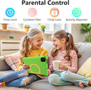 JREN Kids Table 10.1" ｜Android 14 Tablet for Kids｜64GB Storage｜Octa-Core｜WiFi ｜Cameras｜Parental Control｜Kids Content｜Case Included Great Gift for Children Ages 3-12 Years Old Green by TinyTreasures Baby Boutique