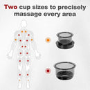 TISSCARE 5-in-1 Electric Cupping Massager Kit – 12-Level Temperature & Suction Control for Muscle Relaxation, Includes 2 Replaceable Cups by CozyNest Decor