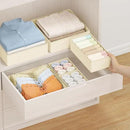 DIMJ Drawer Organizer Clothes 24 Pack - Foldable Baby Organizers and Storage & Dresser Organizer for Bedroom, Closet - Nursery Organization Dresser Dividers for underwear, Sock,Bra, Belt, Tie by CozyNest Decor