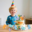 20pcs Dinosaur Cake Topper Set with Dinosaur Eggs - Reusable Dinosaur Cake Decorations，Dinosaur Birthday Decorations for Boys & Girls (Dinosaur Cupcake Toppers, Happy Birthday Cake Accessories) by TinyTreasures Baby Boutique